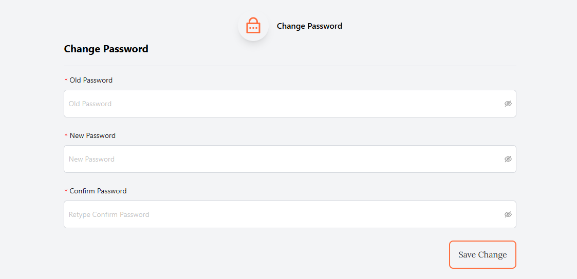 change password