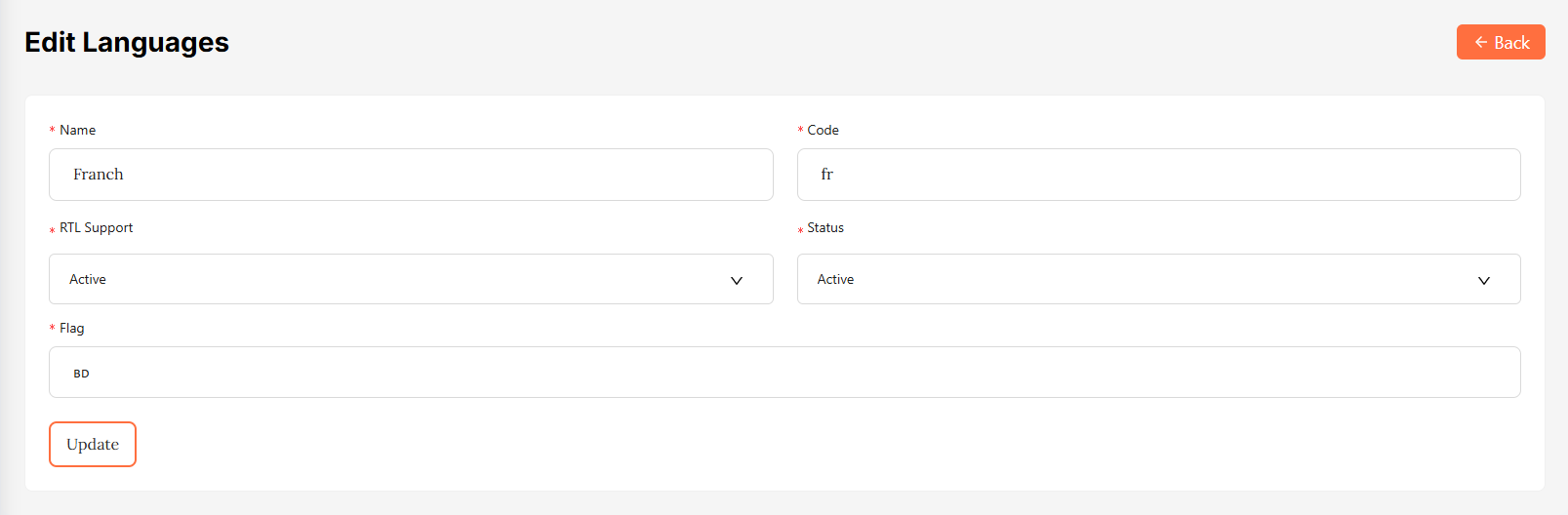 language