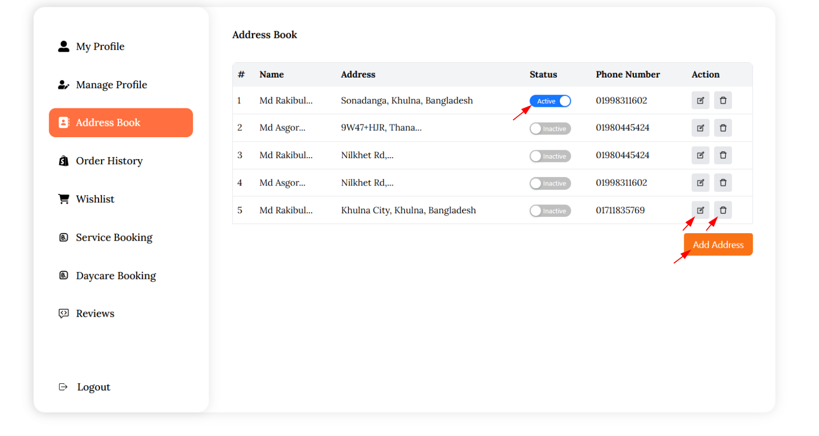 Address Book