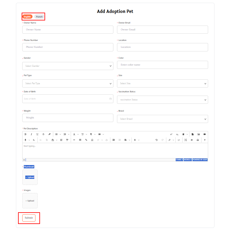 Payment Information